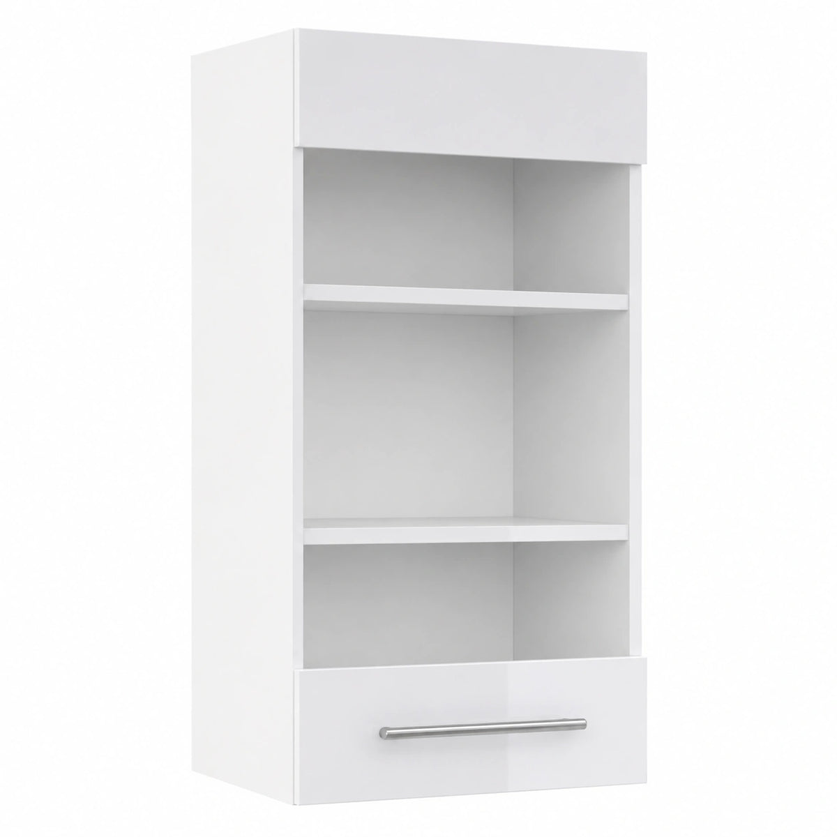 Armoire, en verre, coloris blanc, pour la chambre