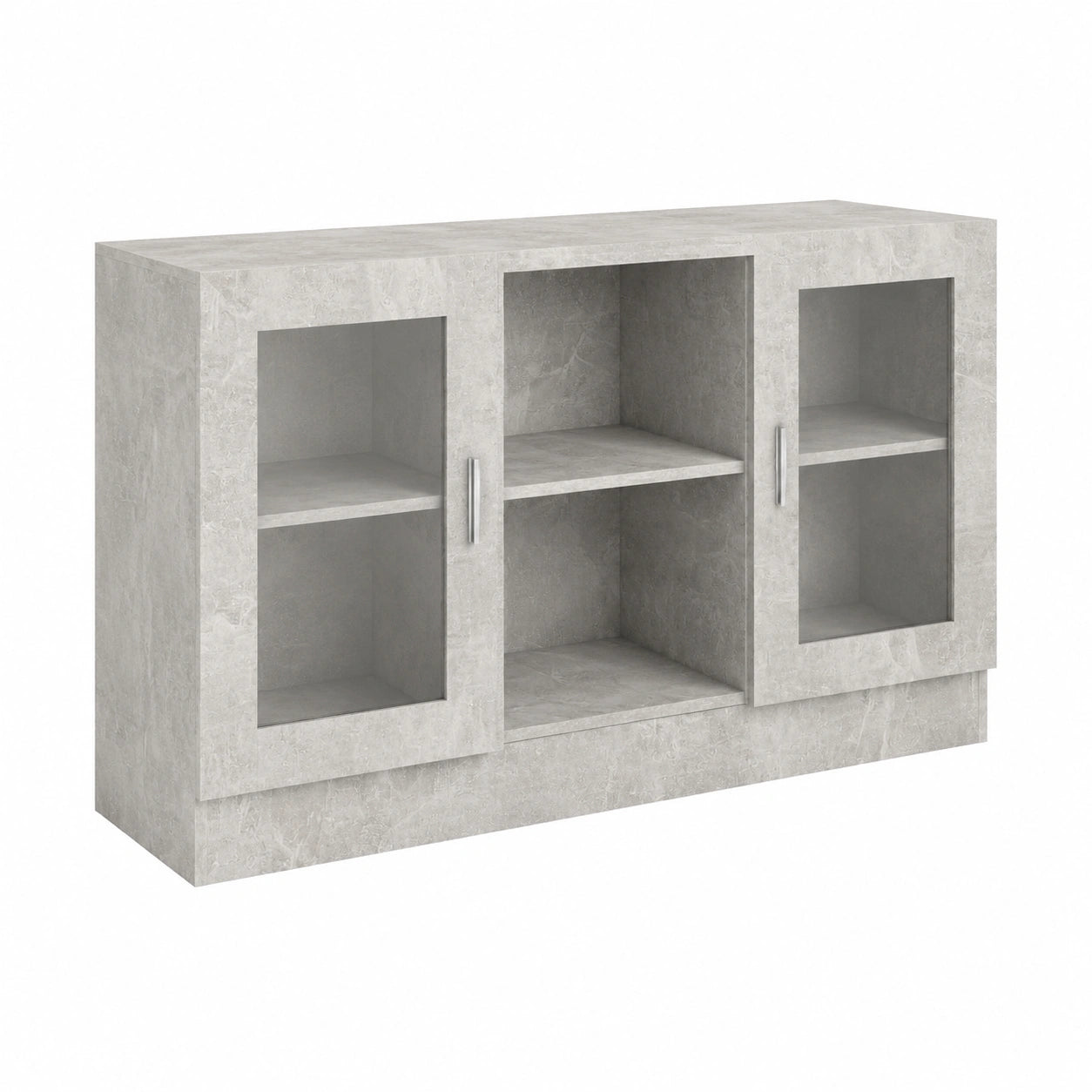 Armoire, avec rangement, coloris gris, pour la chambre