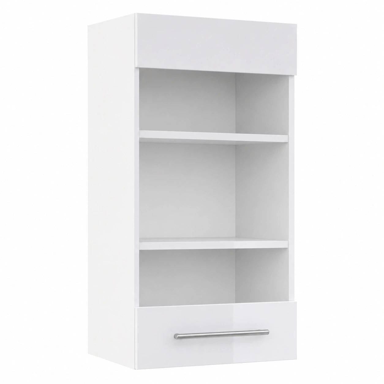 Armoire, en verre, coloris blanc, pour la chambre