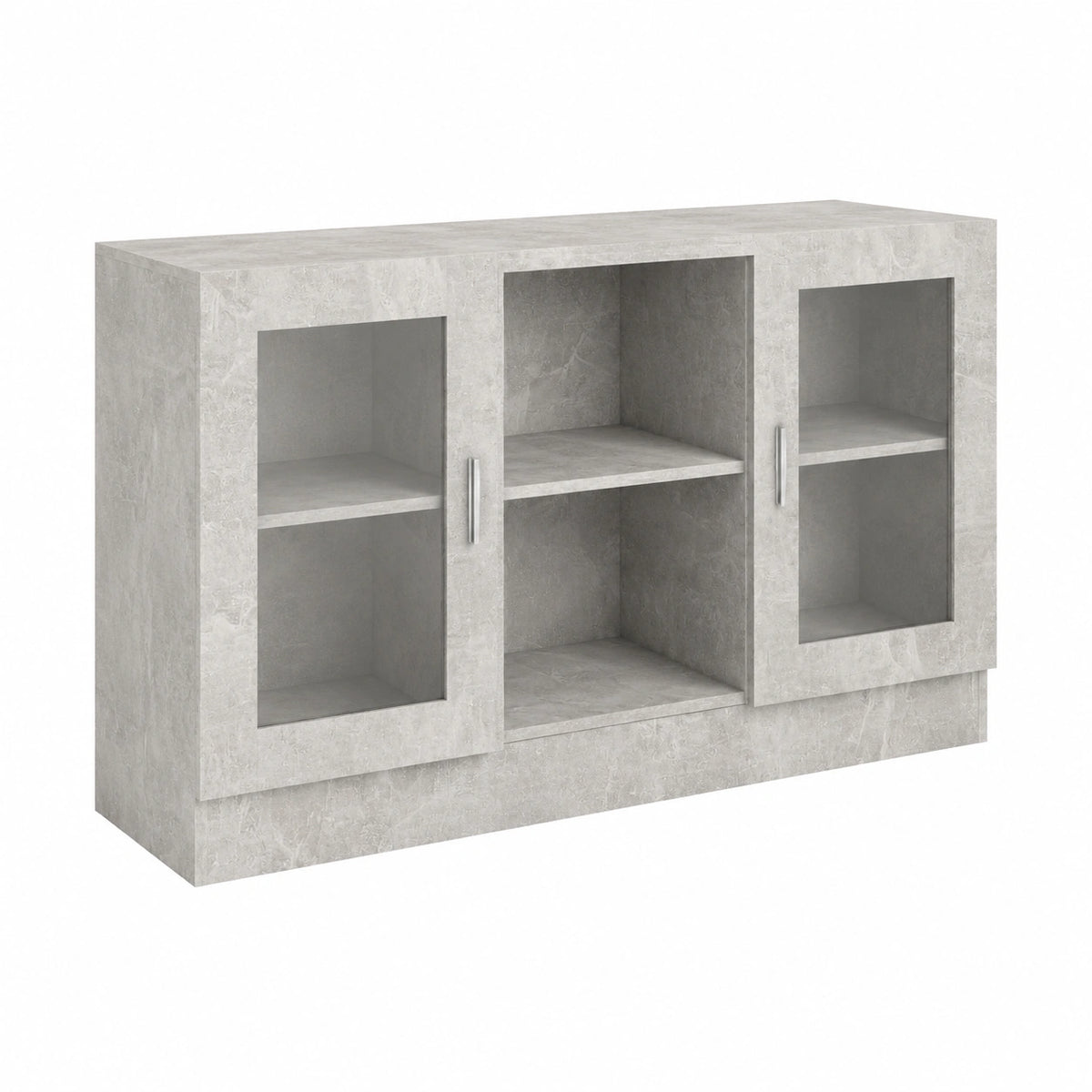 Armoire, avec rangement, coloris gris, pour la chambre