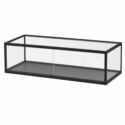 Meuble polyvalent, avec portes, avec éclairage LED, 92 x 33 cm, pour les espaces de vie