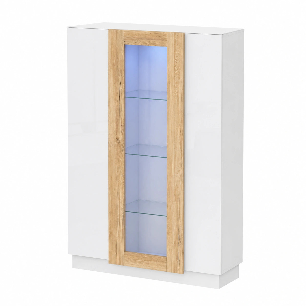 Armoire, en verre, avec tiroirs, avec étagères, avec portes, pour la chambre