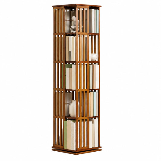 Bibliothèque, avec rangement, avec étagères, en bambou, pour le salon ou le bureau